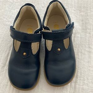 Bobux Girls Navy Louise Size 25